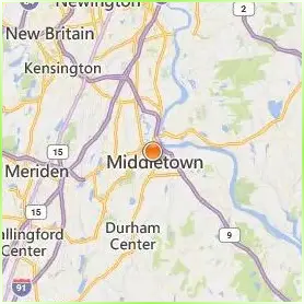 Wesleyan University Location Map Wesleyan University Location Map
