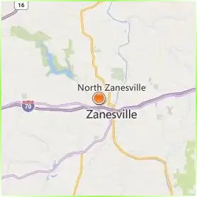 Zane State College Location Map Zane State College Location Map
